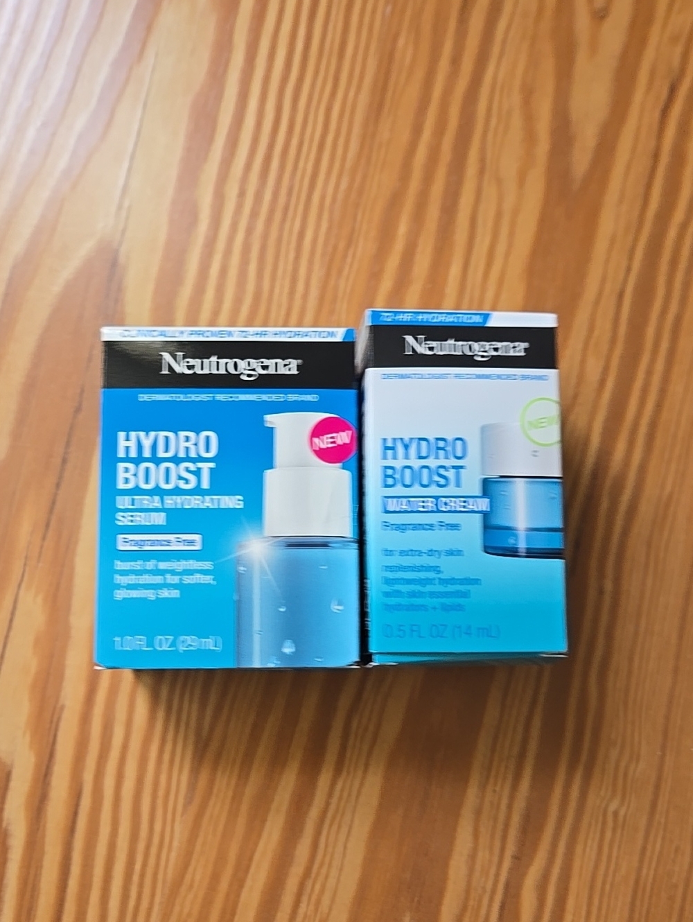 Neutrogena Hydro Boost Serum & Water Cream Duo